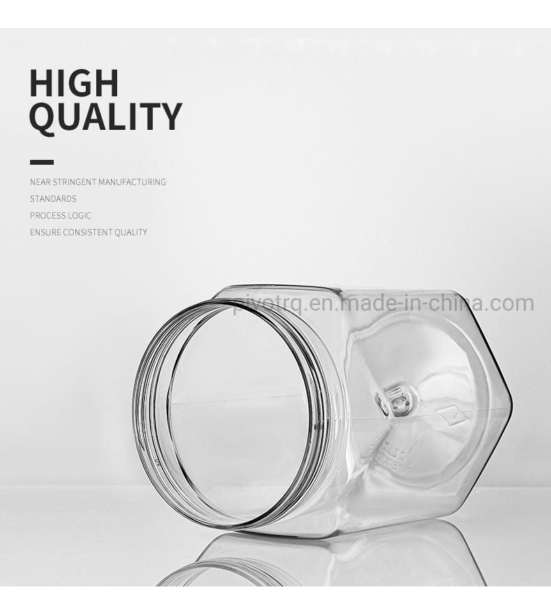 1000g Wide Mouth Bottle Honey Plastic Bottle for Packing Honey Jams