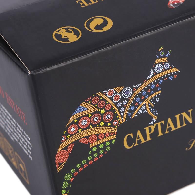 Wholesale Custom Premium Matte Black Printed Folding Heavy Duty Corrugated Cardboard Packaging Carton Wine Bottle Moving Flat Boxes with Dividers