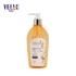 350ml Orange Plastic Pet Hair Lotion Bottles Fancy Shampoo Bottle Package