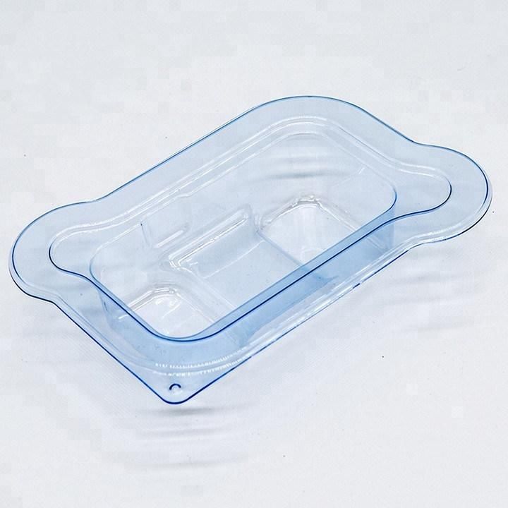 Custom Plastic blue  Clamshell blister Packaging Boxes