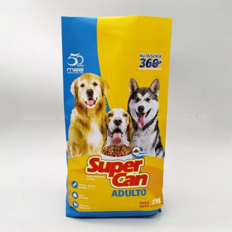 Customized 1kg 2kg 4kg 5kg 10kg Dog Food Packaging Bag