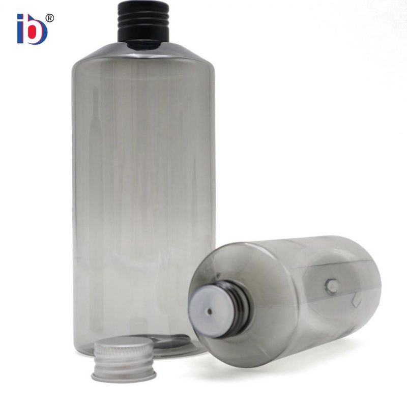 Hot Sale Transparent Travel Outside Emollient Water Empty Plastic Bottle with Crown Cap