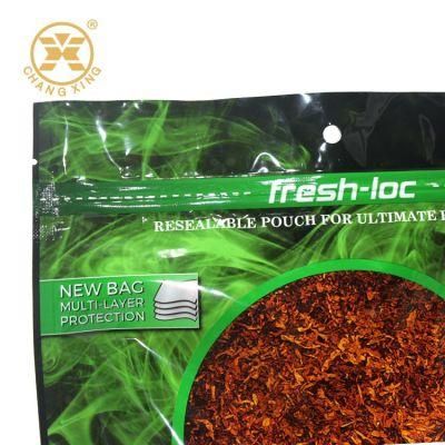 Wholesale High Quality Zippers Tobacco Pouch Plastic Packing Bags Custom Logo