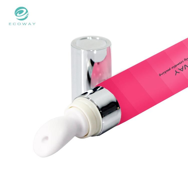 20ml Care Series Electroplating Cover Ceramic Head and Tube Body Offset Printing Eye Cream Tube