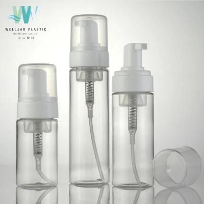 200ml Pet Transparent Round Foam Bottle