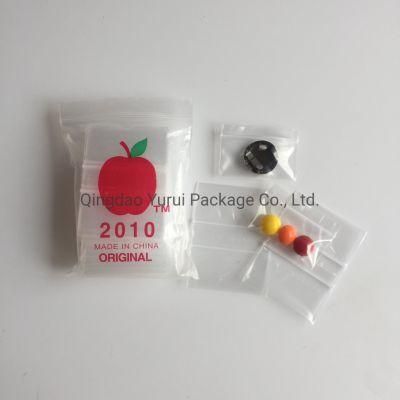 LDPE Customized Printed Mini Apple Ziplock Bag