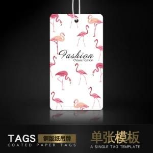 Customized Printing Women&prime;s Hang Tag Clothing Hang Tag Clothing Hang Tag Production