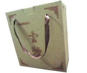 Corrugated Gift Set Packaging Box with Ribbon Handle