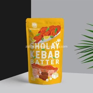 Plastic Bags Supplier Stand up Pouch Food Packing Zip Locks Bag Dry Fruit Bag for Banana Chips