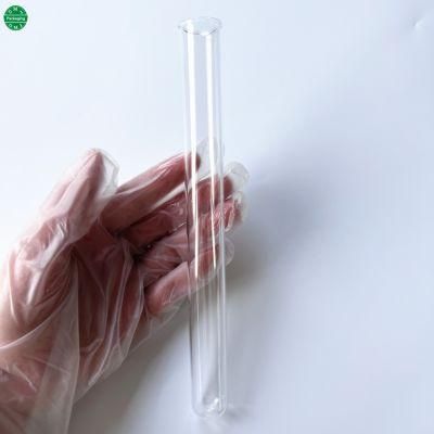 Medical Supply Laboratory Glassware Glass Test Tube with Custom Size