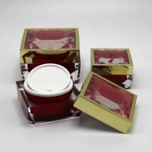 Empty Cosmetics Acrylic Packaging Jar (BL-CJ-23)