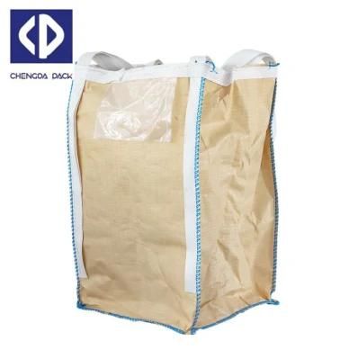 Small Belt Biodegradable Reusable Un PP FIBC Bulk Bags in China for Coal Packing