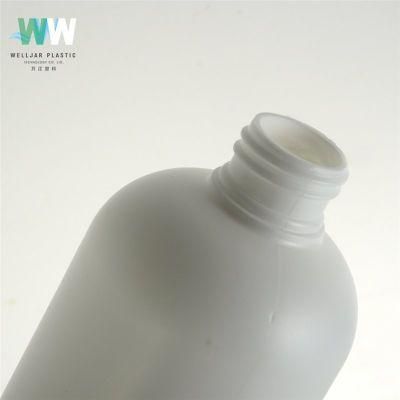 500ml PE Smooth Duckbill Shampoo Bottle with Plastic Lotion Pump