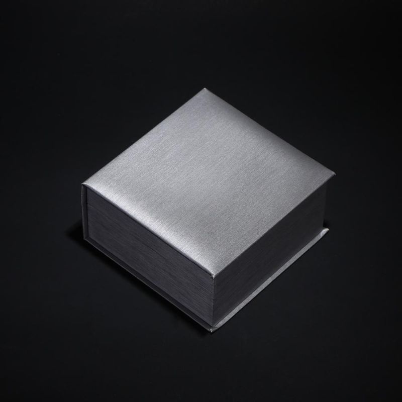 2020 New Luxury Unique Black Drawer Custom Silver Foil Logo Bracelet Jewelry Boxes Packaging