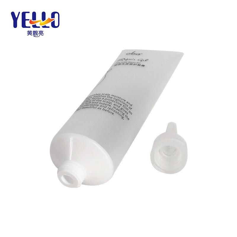 OEM Silk Printing LDPE Plastic Squeeze Cosmetic Packaging Tube