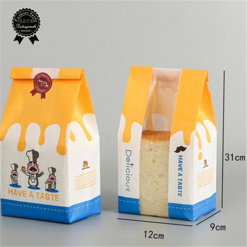 Auto Machine Make Paper Bread Bag - Bakery Packaging Paper Bag