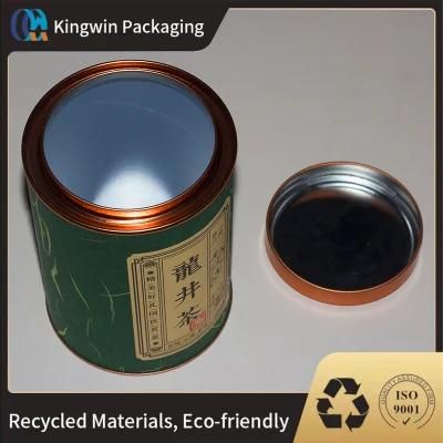 Eco Friendly Circular Tube Rigid Cardboard Cylinder Powder Package Premium Packaging