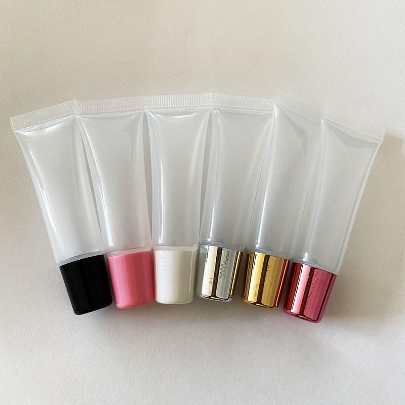 Manufacturer Custom Clear Lip Gloss Soft Tube Lip Gloss Tubes