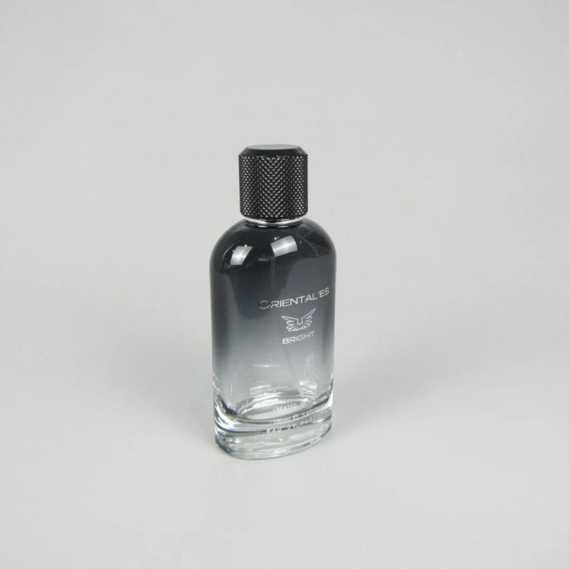 Cosmetic Refillable Fine Mist Spray Glass Perfume Bottle with Caps