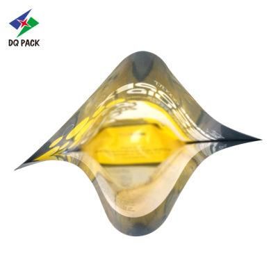 Dq Pack Custom Logo Mylar Bag Soft Touch Mylar Bag for Food Storage Mylar Bags with Window for Fish Bait Storage