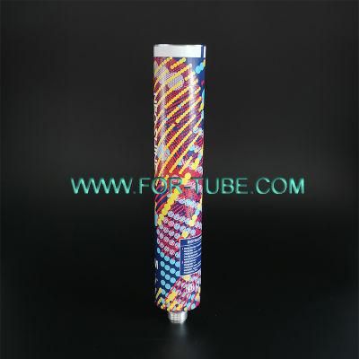 6 Colors Offer Printing Soft Collapsible Aluminum Tube Cosmetic Packaging for Toiletry Cream