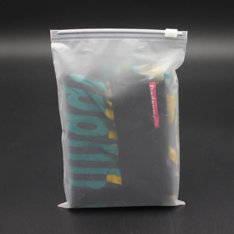 Custom Printed Thick Plastic Poly Zip Lock Slider Bags