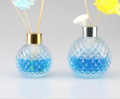 Round Glass Diffuser Bottle with Cork