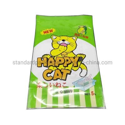 Biodegradable Plastic Packaging Bag for Cat Litter with Custom Printing Design