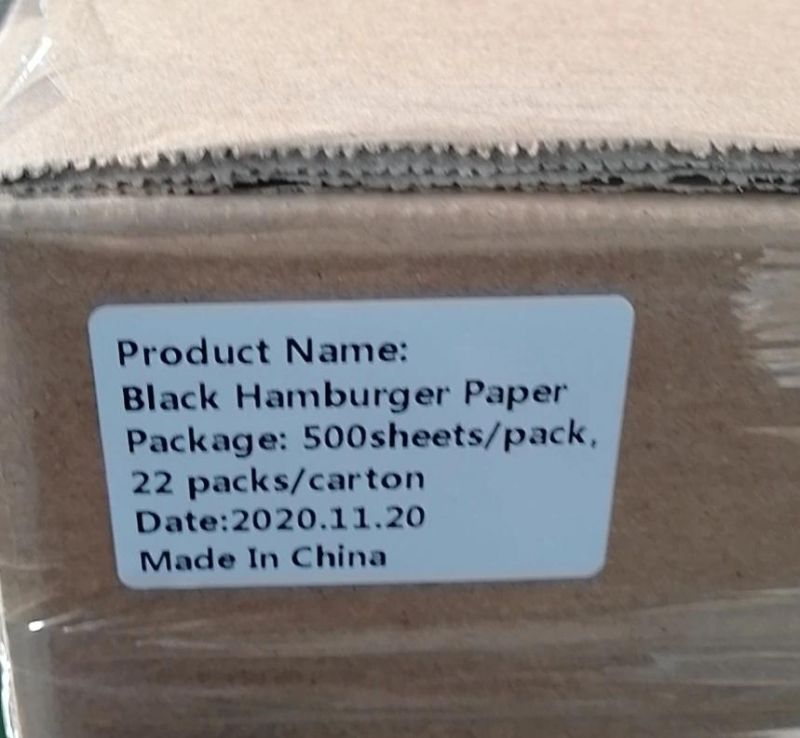 Hot Pack Aluminum Foil Kraft Paper for Hamburger Wrap Paper