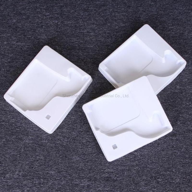 Customizable White Electronic Packaging Plastic Insert Blister Tray