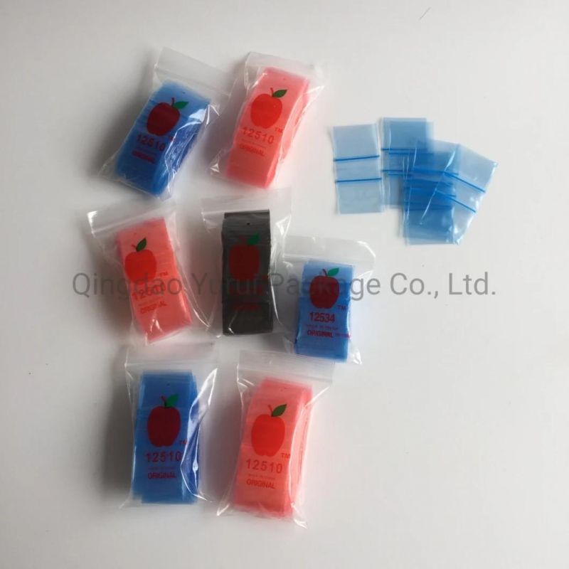 Reusable LDPE Small Zip Lock Baggies Using for Jewelry Pills Accessories