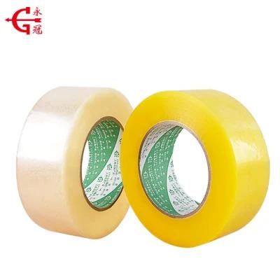 BOPP Packing Tape Carton Yellow Transparent Adhesive Tape Packing Tape Banding Tape