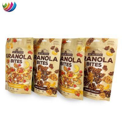 Custom Logo Food Packaging Bag Food Grade Material for Nuts