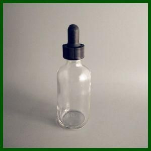 30ml Empty Clear Boston Round Glasss Bottle