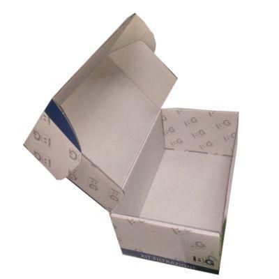 White Folding Recycled Paper Cardboard Carton Gift Box