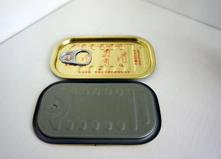 340g Pork Luncheon Meat Square Tin Can Manufacturer