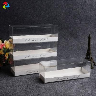 Cheap Food Grade Clear Plastic Folding Box for Cake