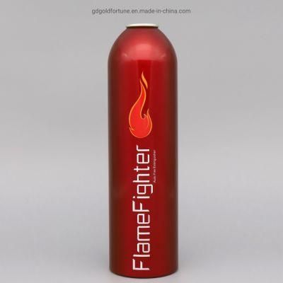 Custom Aluminum Can for Aerosol Fire Extinguisher Usage