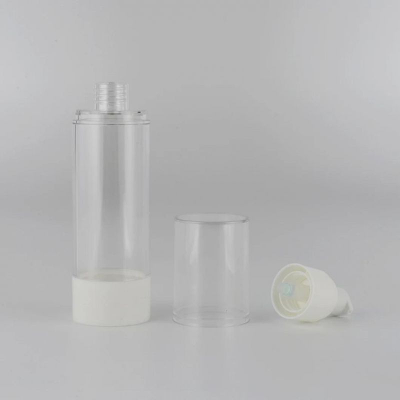 in Stock 80ml 100ml 120ml Mini Atomizer White Head Mist Airless Spray Bottle Packaging Cosmetic Airless Pump Bottle