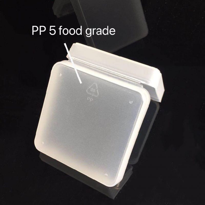 High Quality Non-Toxic Hollow Matte Plastic Box Case for Lapel Pin Gift