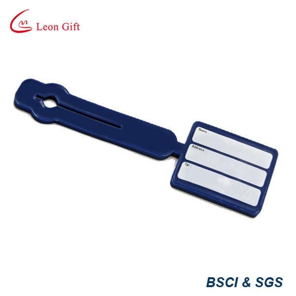 Wholesale Custom Rectangular Square Business Travel Rubber Luggage Tags