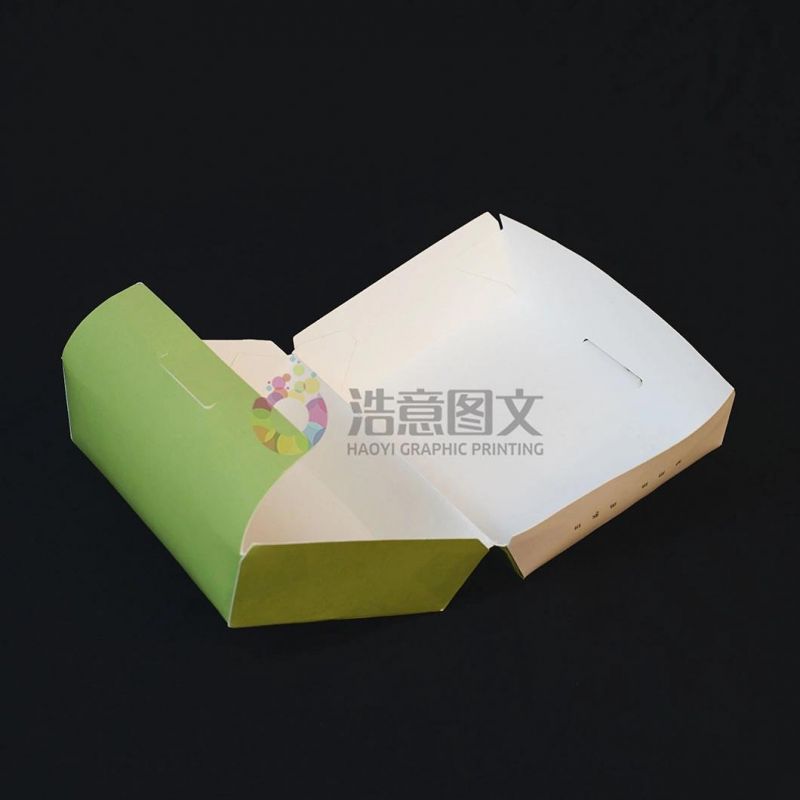 Custom Packaging Box for China Wholesale Hamburger Hotdog Chips Packaging