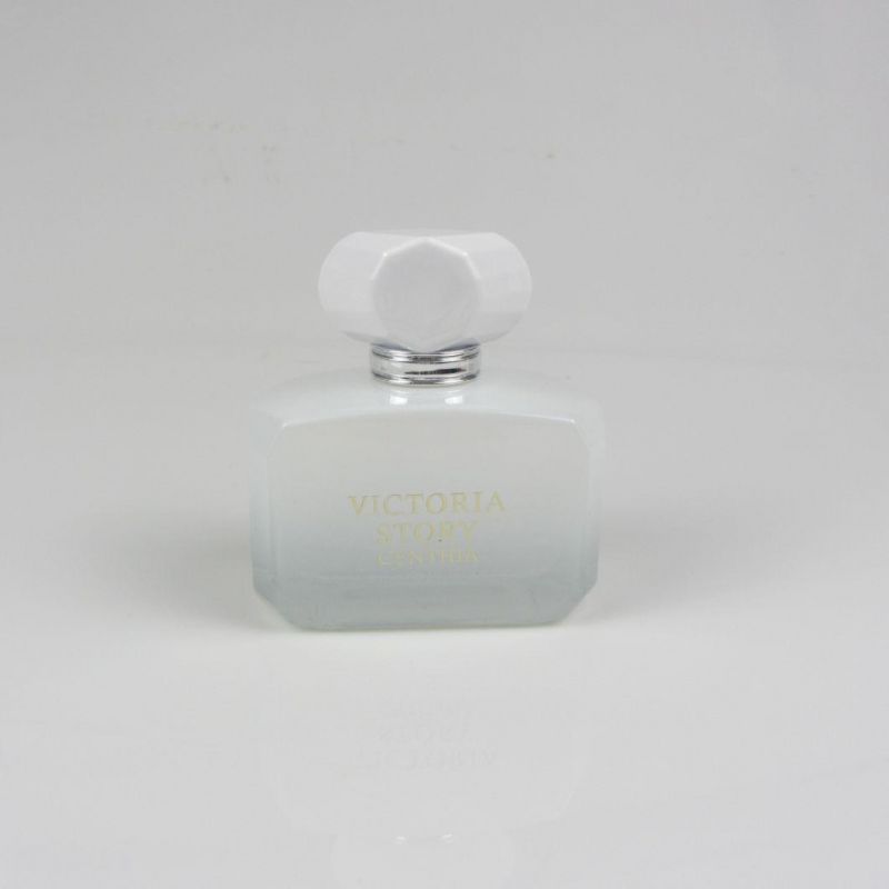 Thick Bottom Clear Crimp Neck Glass Perfume Mist Spray Bottle 100ml