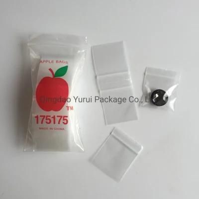 Custom Resealable Mix Printed Plastic Mini Apple Ziplock Baggies