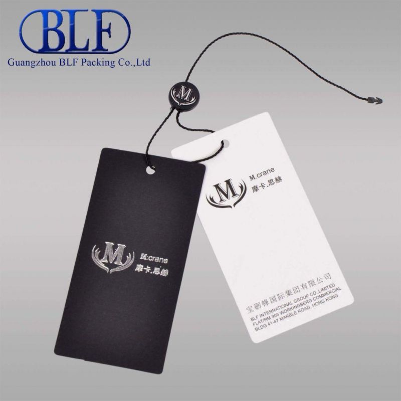 Custom Sticker Label Printing Badge Clothing Label Paper Hang Tag