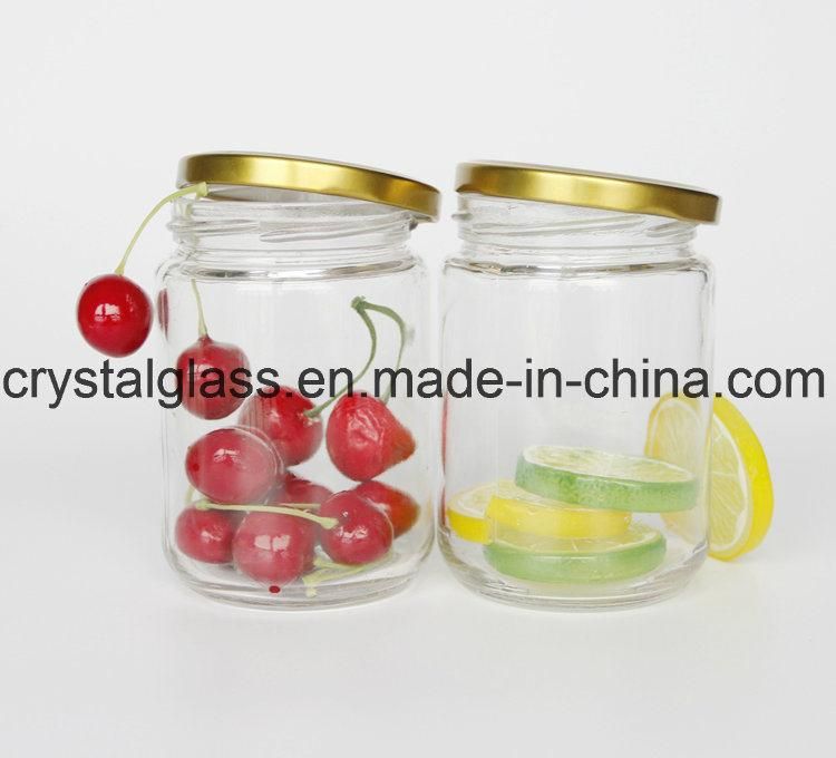 45ml 100ml 180ml 380ml 480ml Flat Drum Spice Sugar Glass Jar Container