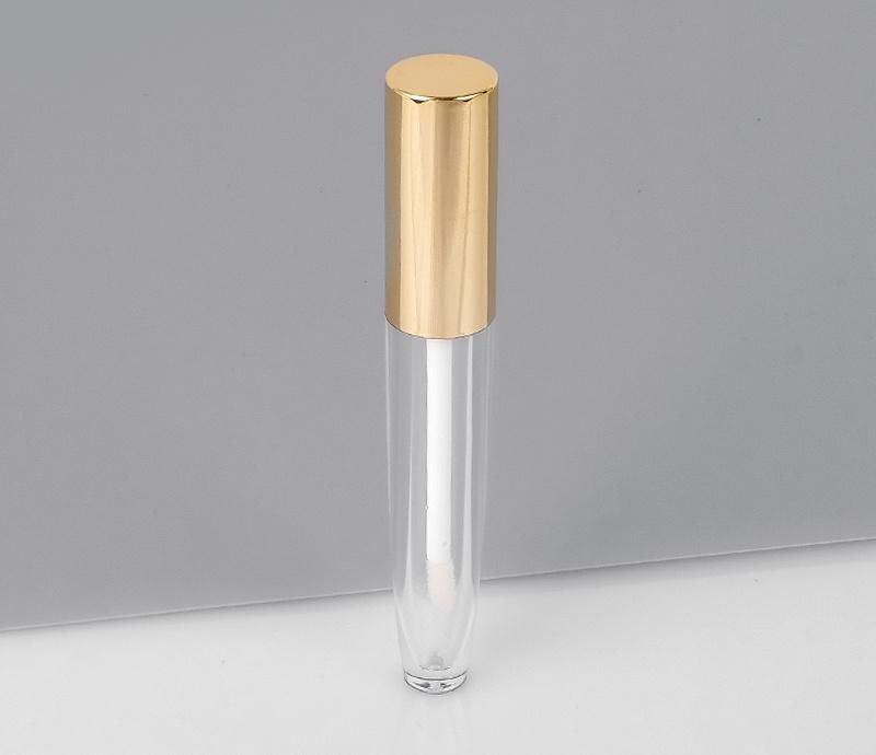 New Design Unique Gold Lip Gloss Wand Tubes Empty Lipgloss Tube Packaging Private Label for Makeup Packaging