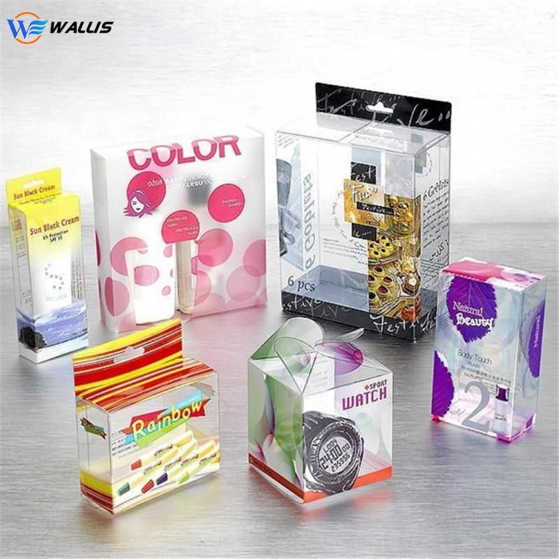 Customized Stationery Pen Box Solid Color Transparent PP PVC PS Pet PETG Plastic Pencil Case