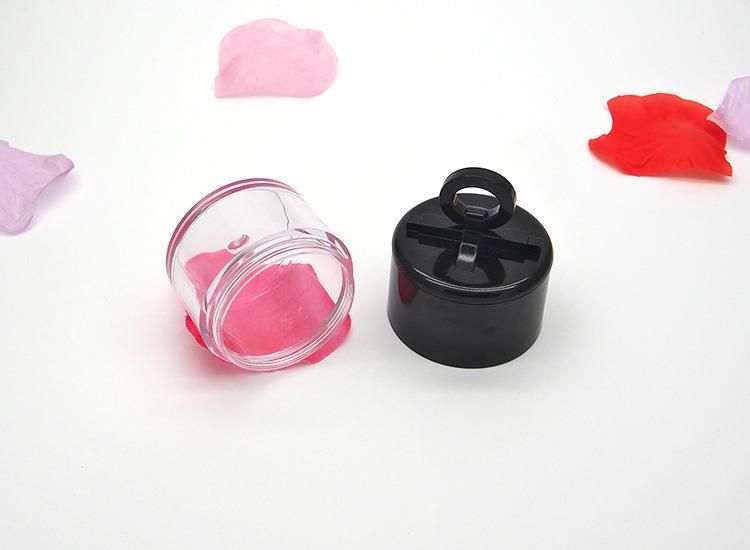 10g Loose Powder Box Empty Box Honey Powder Empty Box with Puff Grid Travel Portable Loose Powder Packing Box Set Makeup Powder Box