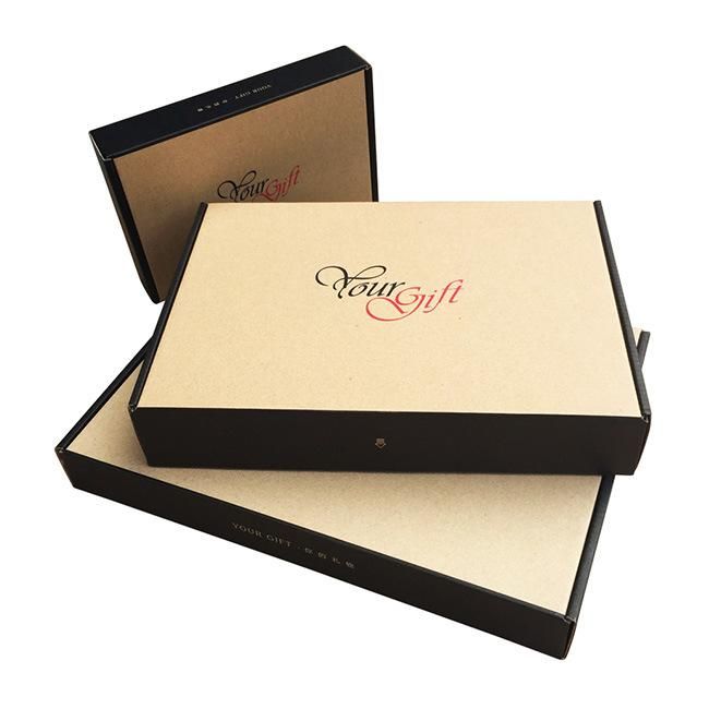 Custom Garment Corrugated Paper Handmade Box Packaging